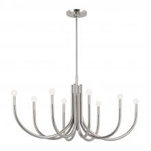 Kichler 52553PN - Oval Chandelier 8Lt