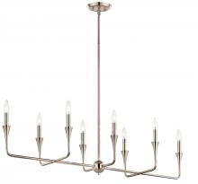 Kichler 52693PN - Linear Chandelier 8Lt