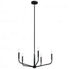 Kichler 52717BK - Chandelier 5Lt