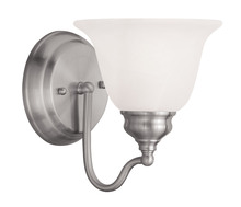 Livex Lighting 1351-91 - 1 Light Brushed Nickel Bath Light