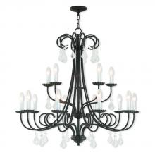 Livex Lighting 40879-92 - 15 Lt EBZ Foyer Chandelier