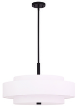 Livex Lighting 50875-07 - 5 Light Bronze Pendant