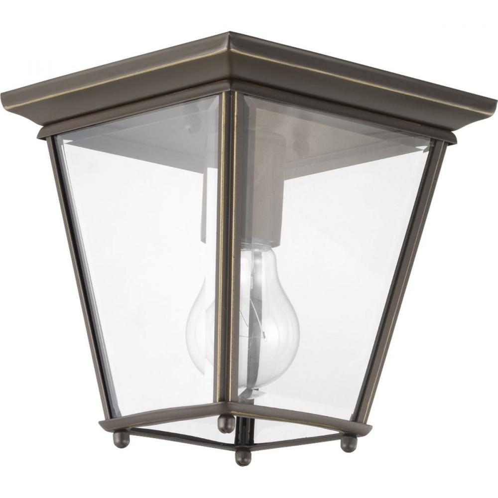 Burlington Collection One-Light 7" Outdoor Flush Mount