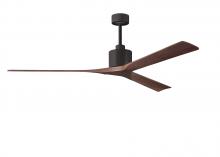 Matthews Fan Company NKXL-TB-WA-72 - Nan XL 6-speed ceiling fan in Matte White finish with 72” solid walnut tone wood blades