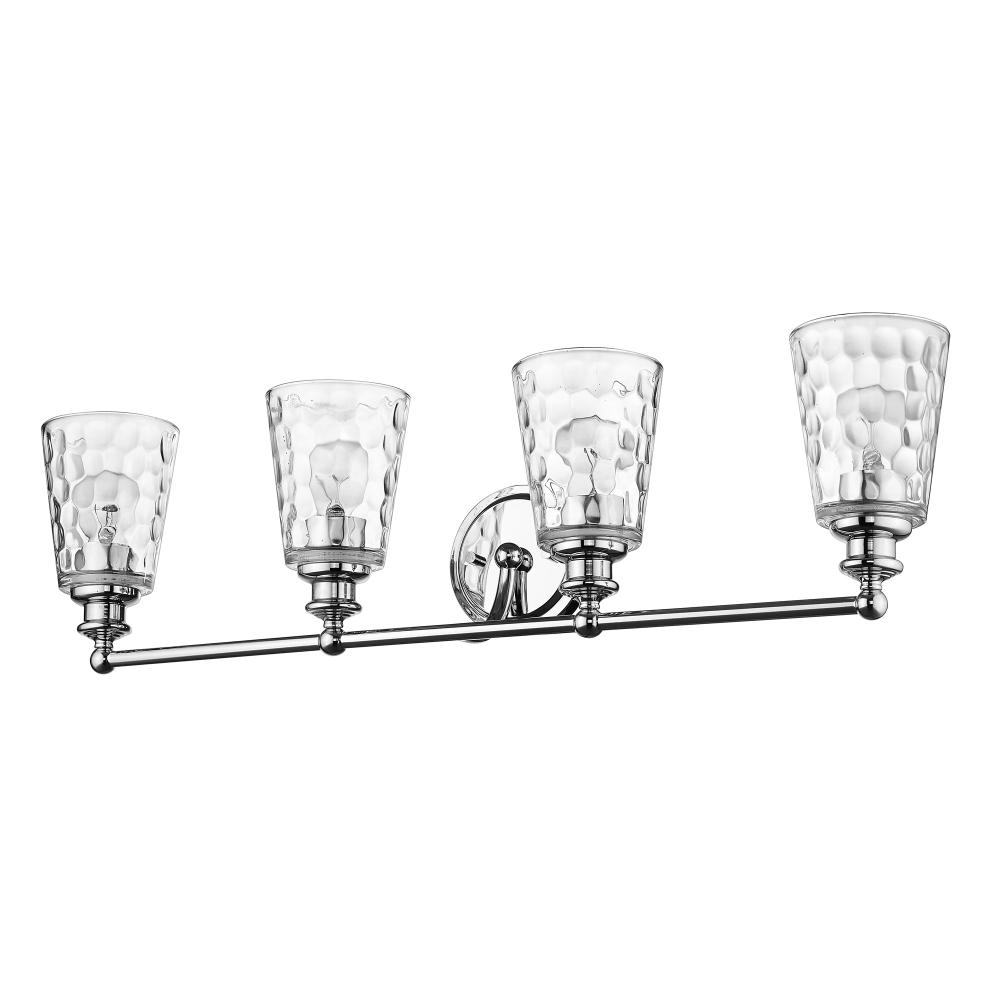 Mae 4-Light Chrome Sconce