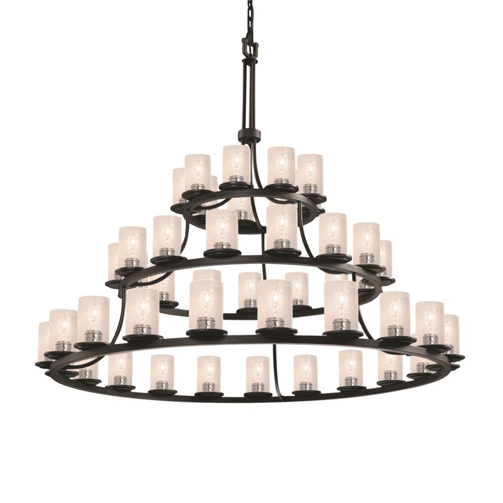 Dakota 45-Light 3-Tier Ring Chandelier