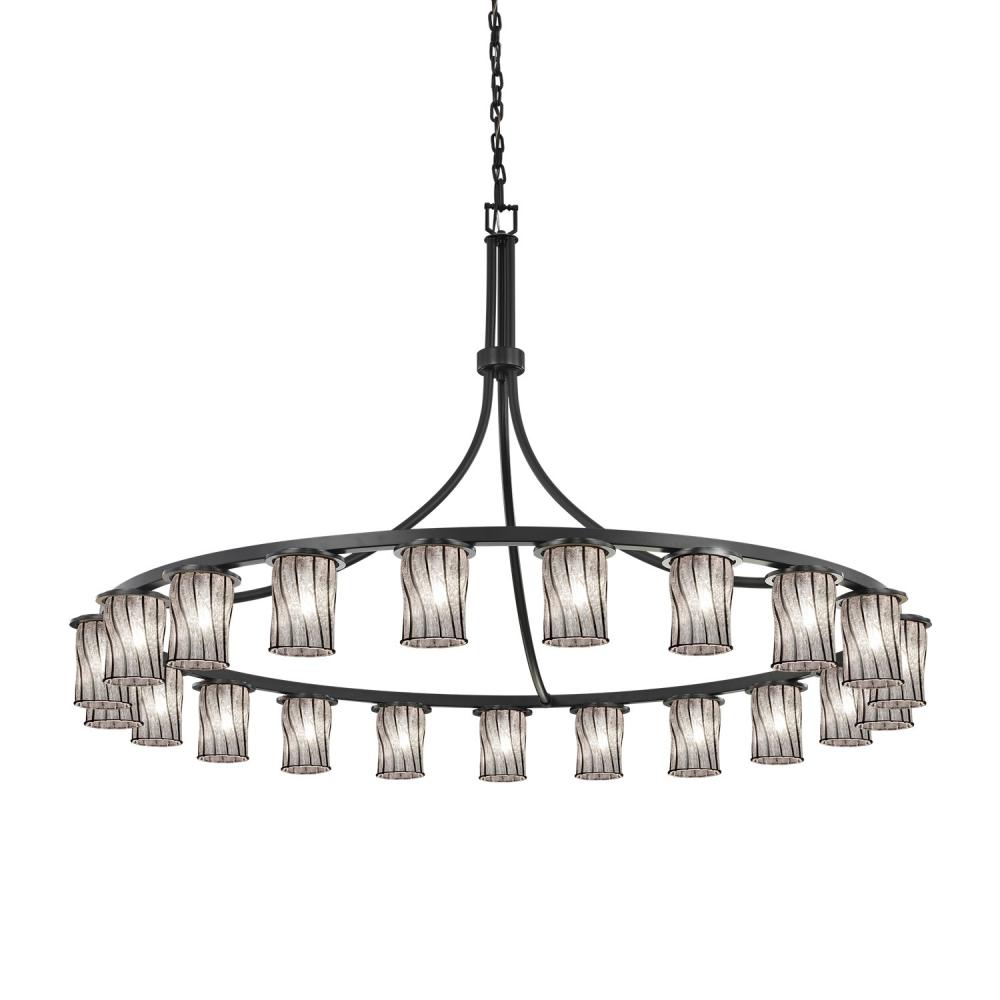 Dakota Downlight 21-Light 1-Tier LED Chandelier