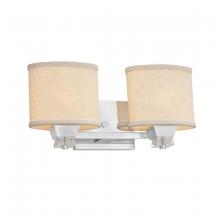 Justice Design Group FAB-8472-30-CREM-CROM - Ardent 2-Light Bath Bar