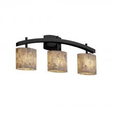 Justice Design Group ALR-8593-15-MBLK - Archway 3-Light Bath Bar