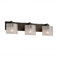 Justice Design Group FSN-8923-30-SEED-DBRZ-LED3-2100 - Modular 3-Light LED Bath Bar