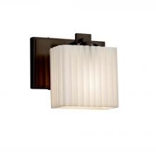 Justice Design Group PNA-8447-55-PLET-DBRZ - Era ADA 1-Light Wall Sconce