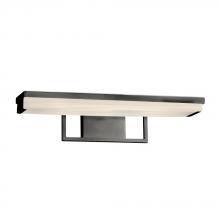 Justice Design Group PNA-9071-WAVE-MBLK - Elevate 20" Linear LED Wall/Bath