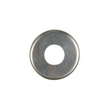 Satco Products Inc. 90/1654 - Steel Check Ring; Straight Edge; 1/8 IP Slip; Unfinished; 3" Diameter