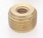 Satco Products Inc. 90/645 - Brass Reducing Bushing; Unfinished; 1/8 M x 1/4-27 F