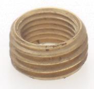 Satco Products Inc. 90/646 - Brass Reducing Bushing; Unfinished; 1/4 M x 1/8 F