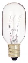 Satco Products Inc. S3907 - 25 Watt T8 Incandescent; Clear; 2500 Average rated hours; 190 Lumens; Candelabra base; 130 Volt