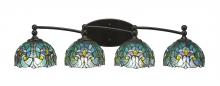 Toltec Company 594-DG-9925 - Bathroom Lighting