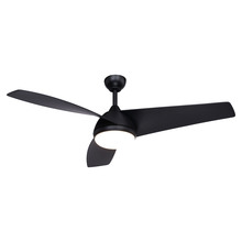 Vaxcel International F0096 - Odell 52-in. Ceiling Fan Black