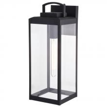 Vaxcel International T0645 - Kinzie 7-in. W Outdoor Wall Light Textured Black