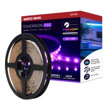 Nuvo 64/134 - Dimension Pro; Tape light strip; 32 ft.; Hi-Output; RGB plus Tunable White; J-Box connection;