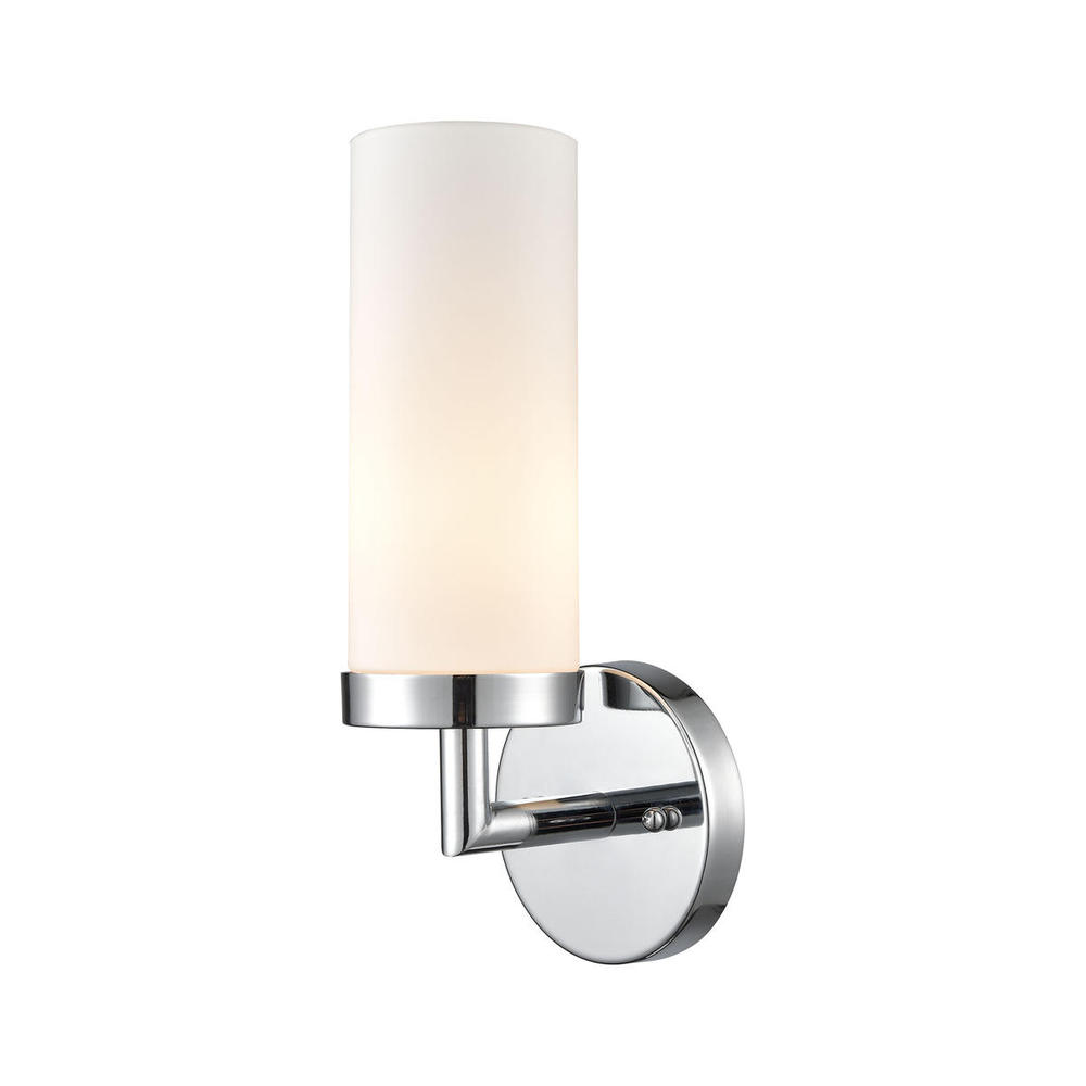 Thomas - Bath Essentials 13'' High 1-Light Sconce - Chrome